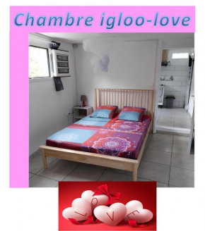Frédovacances logements le COQUELICOT et le iGloo-LOVE